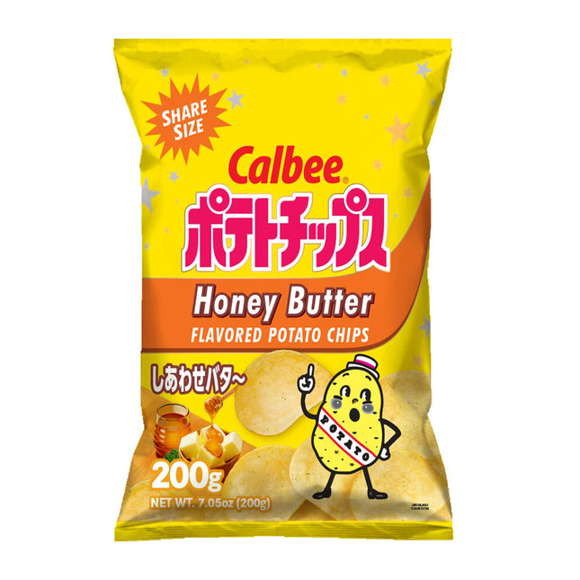 Calbee Japanese Potato Chips Honey Butter 12/7.05OZ