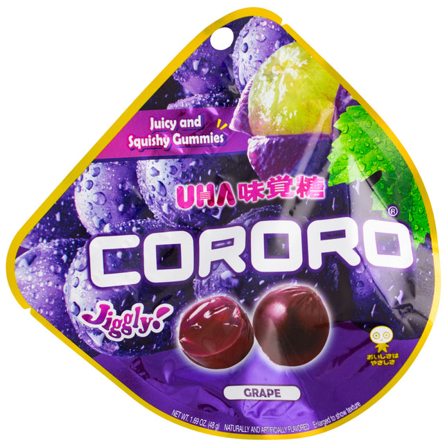 Uha Mikakuto Cororo Grape Japanese Gummy 6/1.69OZ