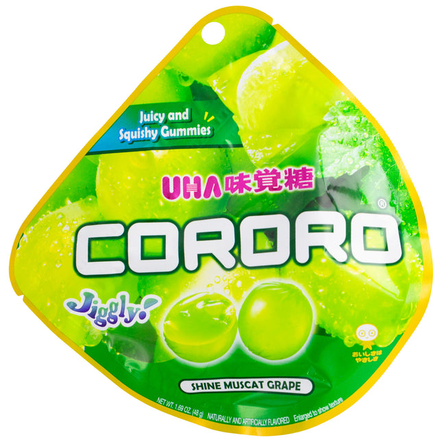 Uha Mikakuto Cororo Muscat Japanese Gummy 6/1.69OZ