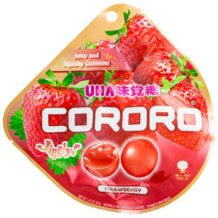 Uha Mikakuto Cororo Strawberry Japanese Gummy 6/1.41OZ