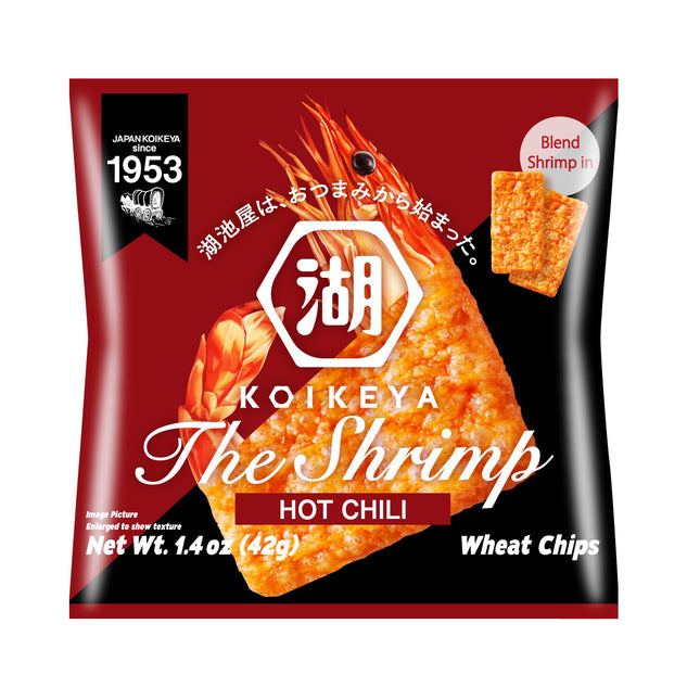 KOIKEYA THE SHRIMP HOT CHILI 12/1.4OZ