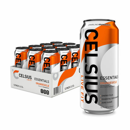 Celsius Essentials Orangesicle 12/16OZ