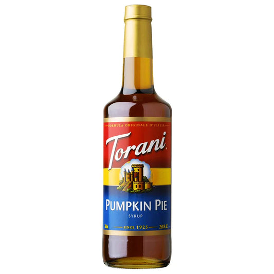 Torani Pumpkin Pie Syrup (750 mL Glass Bottle)