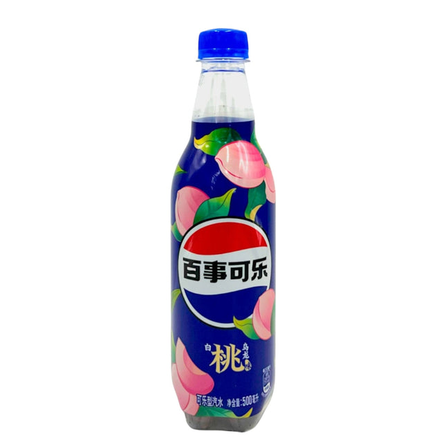 PEPSI WHITE PEACH OOLONG 12/500ML (CHINA)