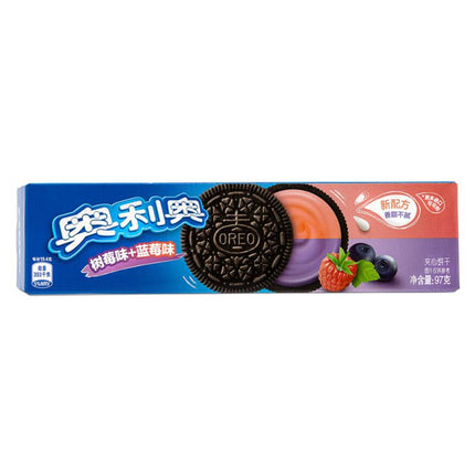 Oreo Cookies Raspberry & Blueberry 24/97g (CHINA)