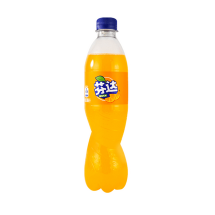Fanta Orange Bottle Sugar Free 12/500mL (CHINA)