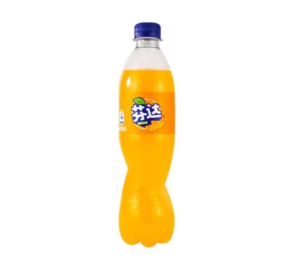 Fanta Orange Bottle Sugar Free 12/500mL (CHINA)