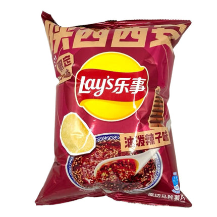 Lay’s City Xian Hot Oil 22/70g (CHINA)