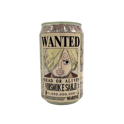 Ocean Bomb One Piece Wanted Poster Sparkling Water White Grape 24/330mL (CHINA)