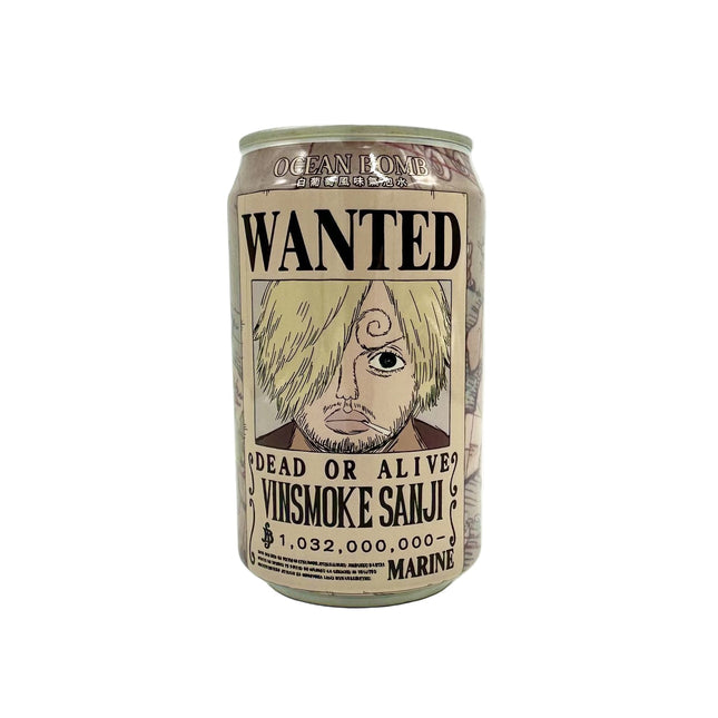 Ocean Bomb One Piece Wanted Poster Sparkling Water White Grape 24/330mL (CHINA)