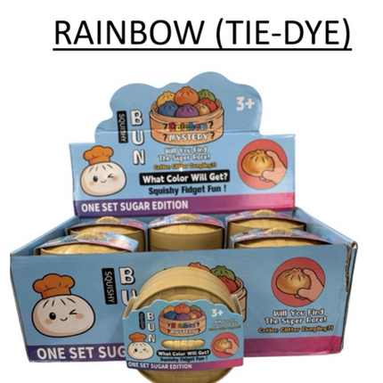 Viral Squishy Tie Dye Rainbow Dumplings - 12 PK