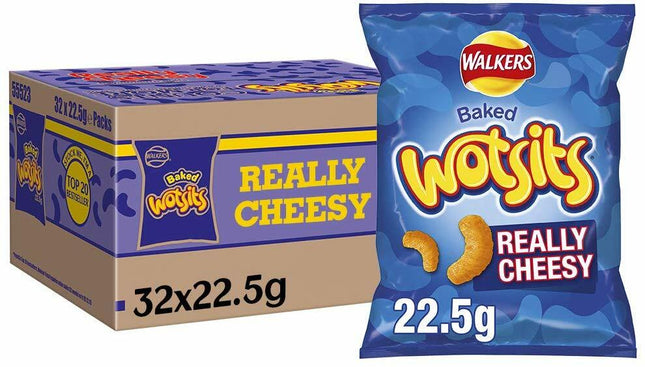 Walker's Wotsits Cheese 32/1.1OZ (UK)