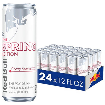 Red Bull Spring Edition Cherry Sakura 24/12OZ