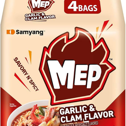 Samyang MEP Garlic & Clam 4BAGS/120G