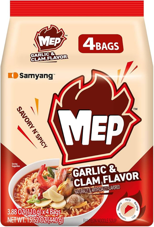 Samyang MEP Garlic & Clam 4BAGS/120G