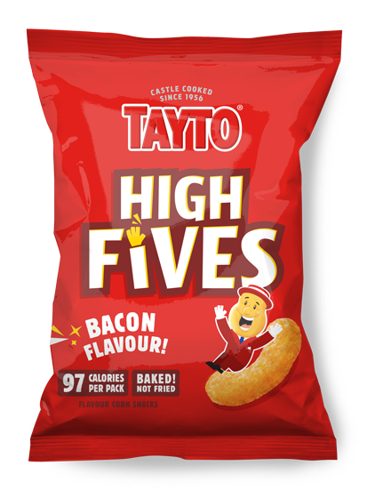 Tayto High Fives Bacon Flavor 36/0.8OZ (Ireland)