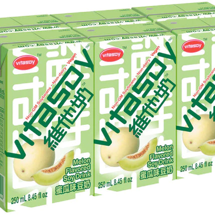 Vitasoy Melon Soy Drink 8PK/6TETRA/250mL (Hong Kong)